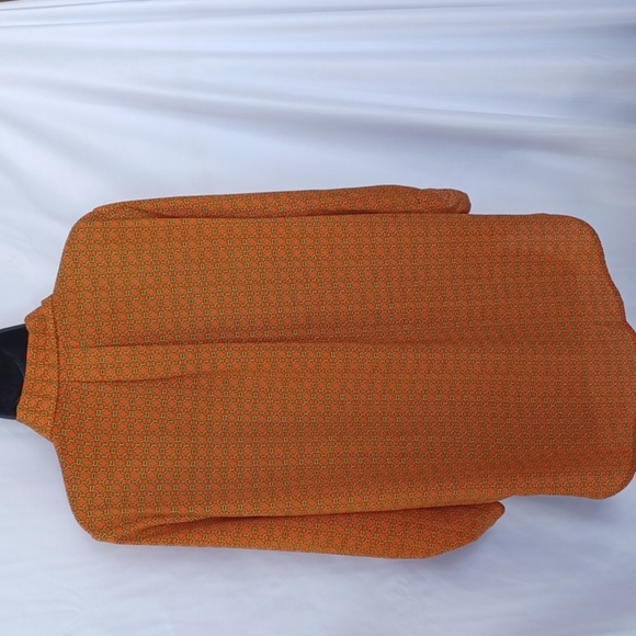 Michael Kors orange tunic blouse - Picture 4 of 6